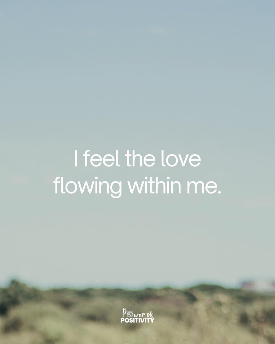 LIVEpositivity's tweet photo. I feel the love flowing within me https://t.co/aeR4Dg16tz