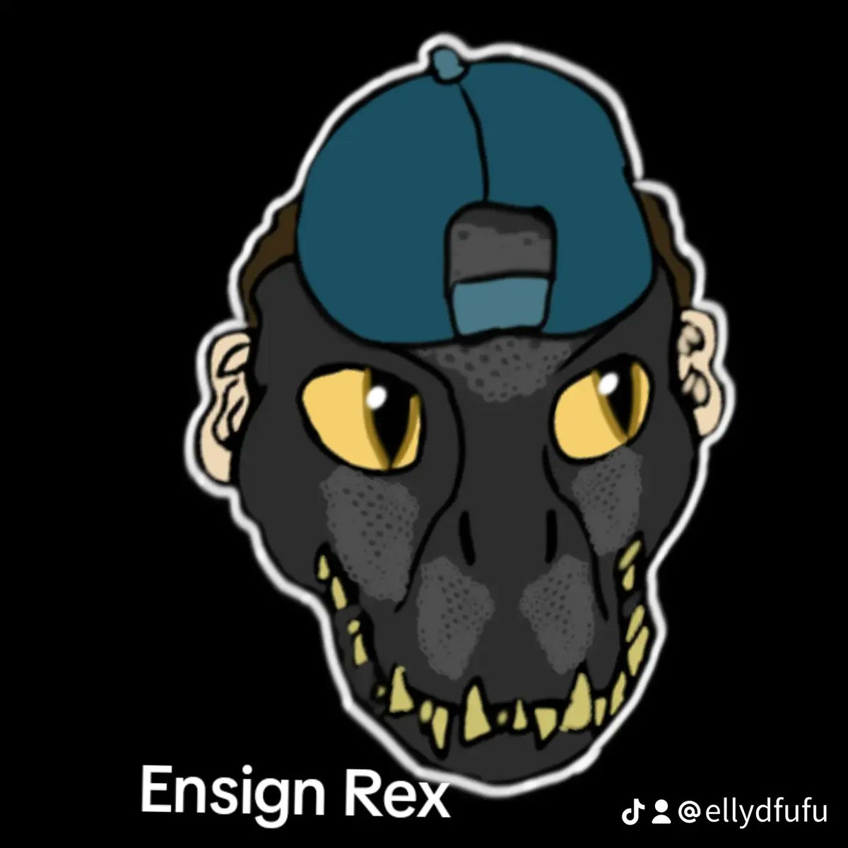EllyFufu18562's tweet photo. Here is the context: Decided to draw me and my friends for a yt thumbnail and this is the outcome. If you're curious why I look like that. it's because in recording I was on a Discord call, hence the similar shape to the logo. #art #digitalart #ellydfufu #viral #gremlincore https://t.co/uEWx0JxJ8d