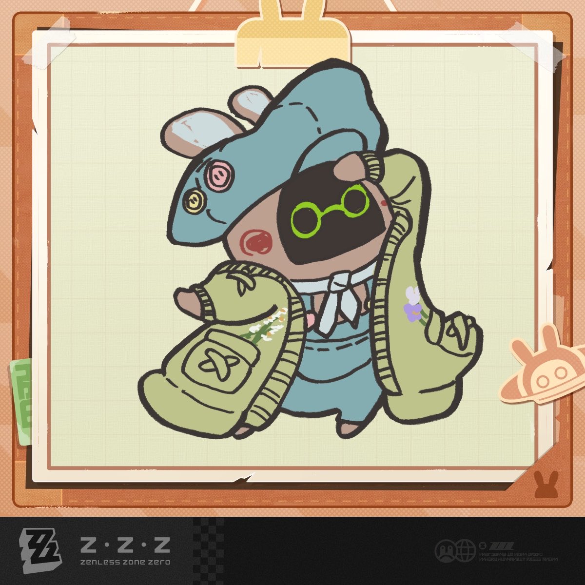 moofily's tweet photo. I drew a Cottageboo for the Legendary Bangboo Artist event! I absolutely adore these guys!

#zzzero #bangboocreator https://t.co/KfEwAWGF42