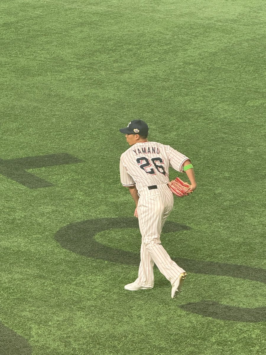 swallows_ohken's tweet photo. 山野がんばれ！ https://t.co/2ydYbLw5Iq