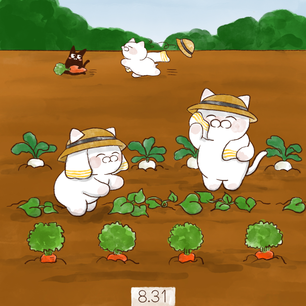 yamatokotobacat's tweet photo. 8月31日
【野菜の日 】
【ベジタブルデー】

「831→やさい」と読めることから、野菜のよさを見直してもらおうと食料品流通改善協会や全国青果物商業協同組合連合会など9団体が制定しました。 https://t.co/4f0kge7o2o