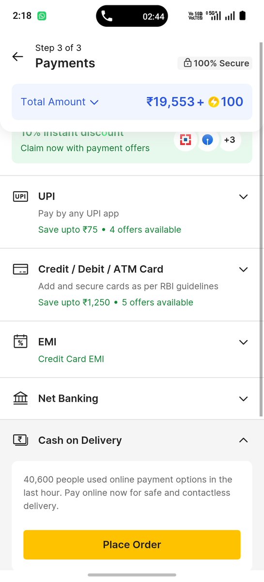 IshfaqBaba5's tweet photo. @flipkartsupport After days of delays,your team now says my address is not serviceable,yet the same address is still serviceable on your app.Why was my order accepted then? You're only calling me no email or written confirmation.If this is your final decision, send it in writing. https://t.co/5Shb8RGtGL