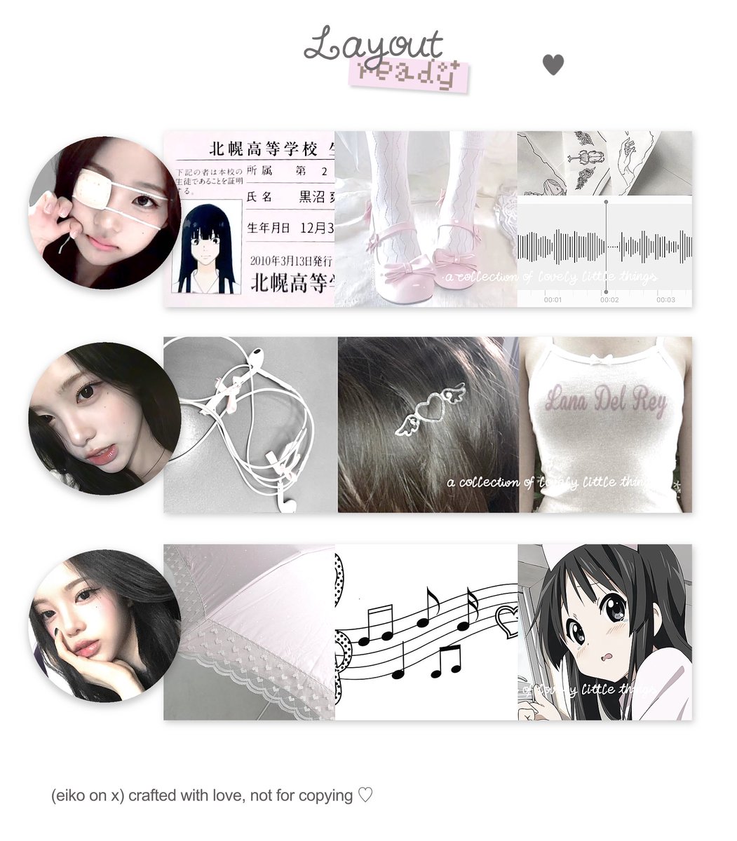 eikozu's tweet photo. halo! ei punya layout ready ian minji stella dan kya, priced at 6.000 silahkan dm untuk pesan 

( #bealanja ) ♥︎ https://t.co/15pVsCoDOM
