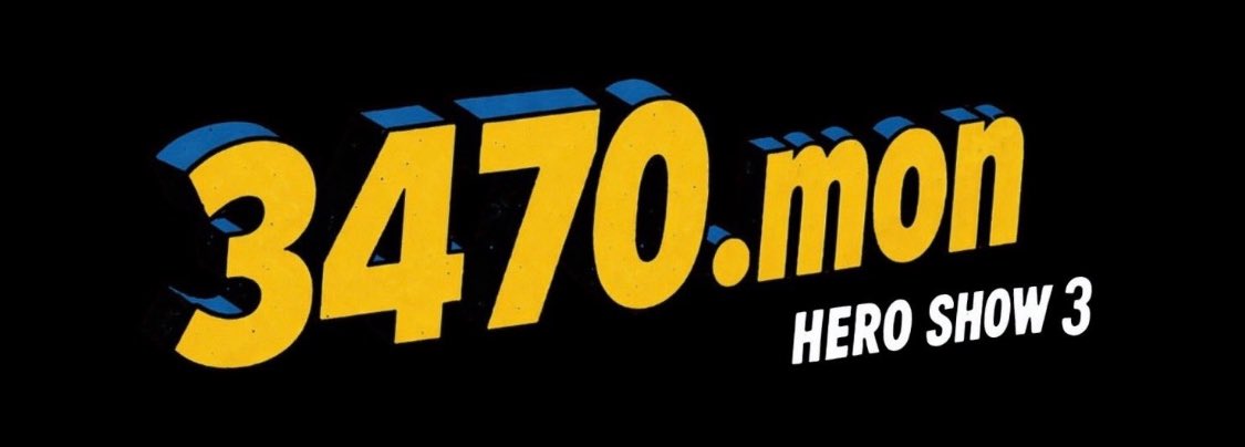 3470mon's tweet photo. 【通販開始】
HERO SHOW 3グッズの通販を開始しました。
・フェイスタオル ¥2,000
・パンフレット ¥1,000
https://t.co/FCMwaHMcAF https://t.co/64YK6iI7ry