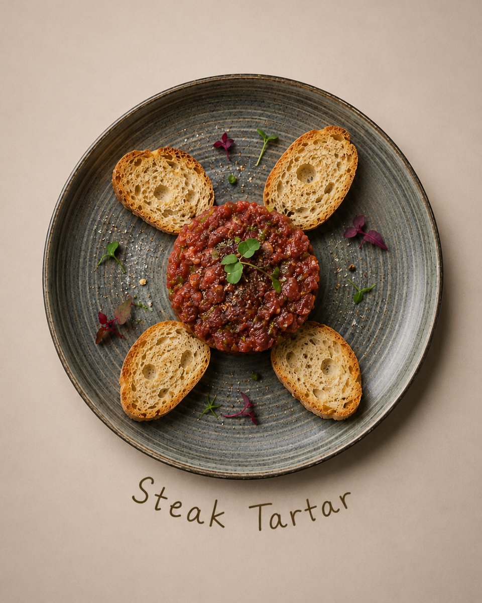 LMunequilla's tweet photo. Hay platos que conquistan desde el primer vistazo… y enamoran con el primer bocado. ✨

Nuestro Steak Tartar es una de esas propuestas que invitan a convertir una comida en una experiencia para recordar.

☎️91 844 94 65
📧reservas@hotellamunequilla.com https://t.co/3sIk37B3C3