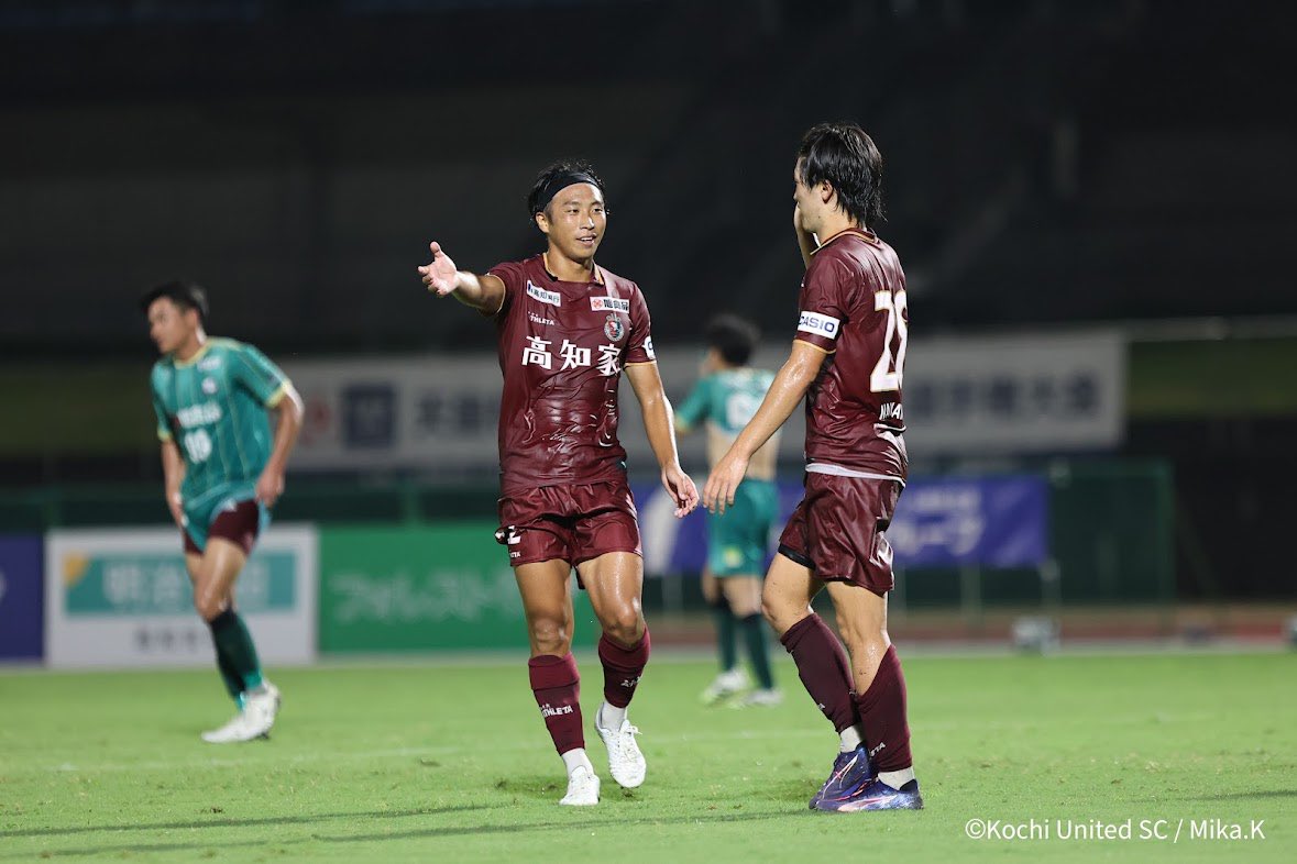 rfsoccer0163's tweet photo. 天皇杯予選決勝
4-0Win

応援ありがとうございました！
開幕まであと2週間。勝ち続けられる準備をします。

#高知ユナイテッドsc 
#藤森隆汰
#ATHLETA https://t.co/a0qgyt5vAg