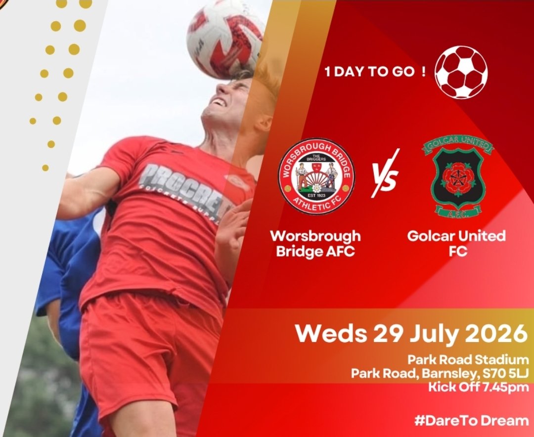 WorsbroughBFC's tweet photo. 24 hours until we play our 1st home game of the new season.

New season, New challenge.

We need you behind us again. https://t.co/WVrznqUB80