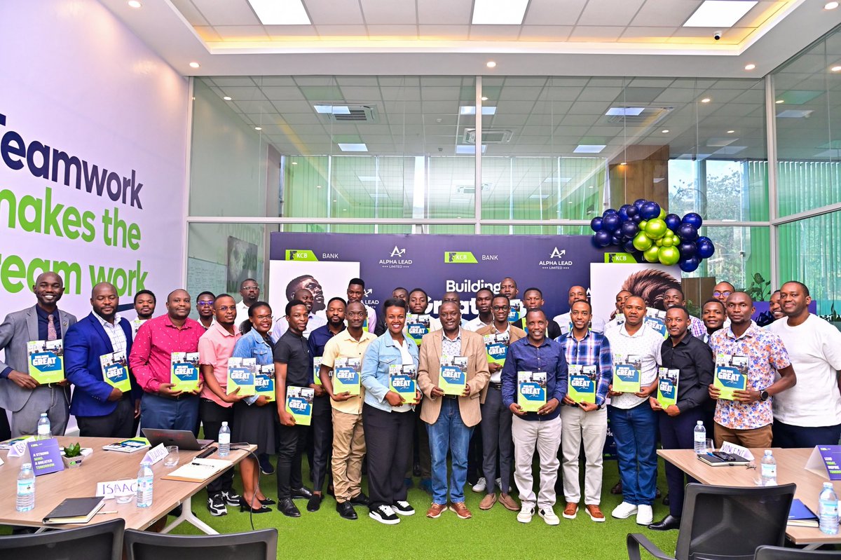 kcbbankug's tweet photo. KCB Bank Uganda Managing Director, Edgar Byamah, officially launched the #BuildingGreatMen programme with a ribbon cutting ceremony, symbolizing the beginning of a transformative journey of growth, leadership, and self discovery for the inaugural cohort.
The ceremony marked KCB Bankโs commitment to investing in its people by creating opportunities for personal development, intentional leadership, and lifelong learning.
As the first participants embark on this six month programme, they are setting the foundation for a legacy that will inspire future cohorts of men across the organisation.
#ForPeopleForBetter