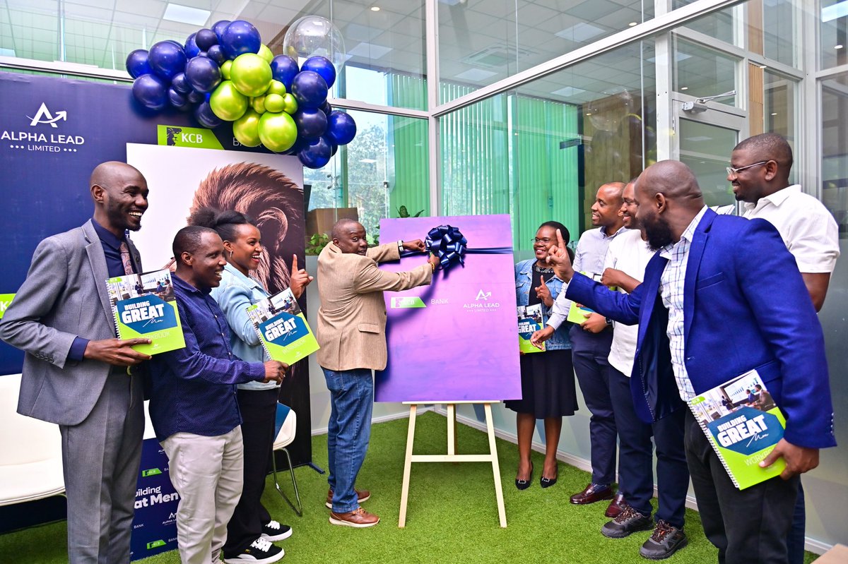 kcbbankug's tweet photo. KCB Bank Uganda Managing Director, Edgar Byamah, officially launched the #BuildingGreatMen programme with a ribbon cutting ceremony, symbolizing the beginning of a transformative journey of growth, leadership, and self discovery for the inaugural cohort.
The ceremony marked KCB Bankโs commitment to investing in its people by creating opportunities for personal development, intentional leadership, and lifelong learning.
As the first participants embark on this six month programme, they are setting the foundation for a legacy that will inspire future cohorts of men across the organisation.
#ForPeopleForBetter