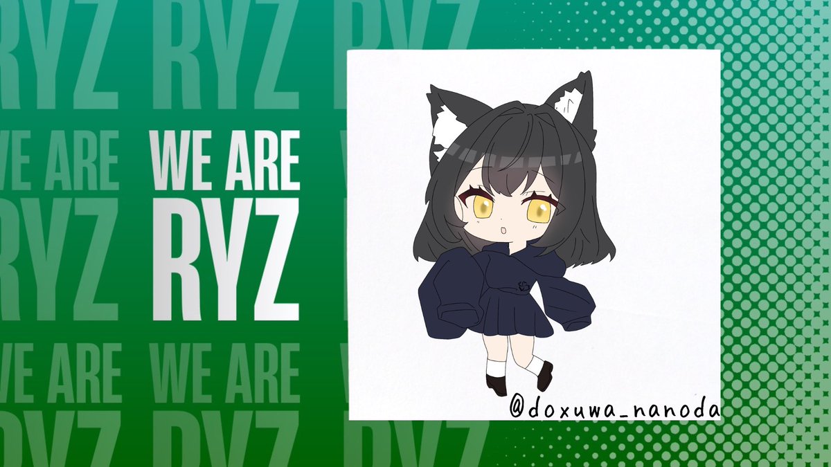 RYZfn_team's tweet photo. この度RYZの立ち絵が完成しました！
@doxuwa_nanoda 
絵師様ありがとうございます‼️
@Ruria_Rasis 

沢山使わせていただきます。
#RYZwin https://t.co/i192BOejnY