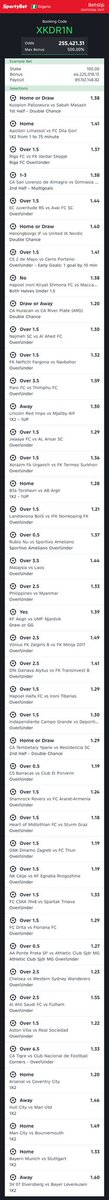 SamstarcleG's tweet photo. Jah I have done my own part 🙌🏻 
😋😋😋
Hey check out the bet I just placed on Sportybet! https://t.co/2tYuXgan1T https://t.co/rVmkGtTJmS