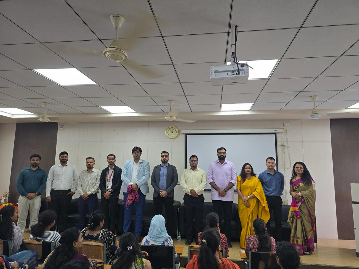 MSTBlockchain's tweet photo. It was a privilege for the @MSTBlockchain team to be part of the First-Year Induction Program for the https://t.co/nZgeowv3tw. in Blockchain Technology at @SPPUUpdates.

Our team was felicitated by the university and conducted a career guidance session, sharing insights into blockchain, Web3, and the opportunities shaping the future of the industry.

Thank you, SPPU, for the warm welcome. We look forward to empowering the next generation of blockchain professionals.

#MSTBlockchain #SPPU #BlockchainTechnology #BlockchainEducation #Web3 #CareerGuidance