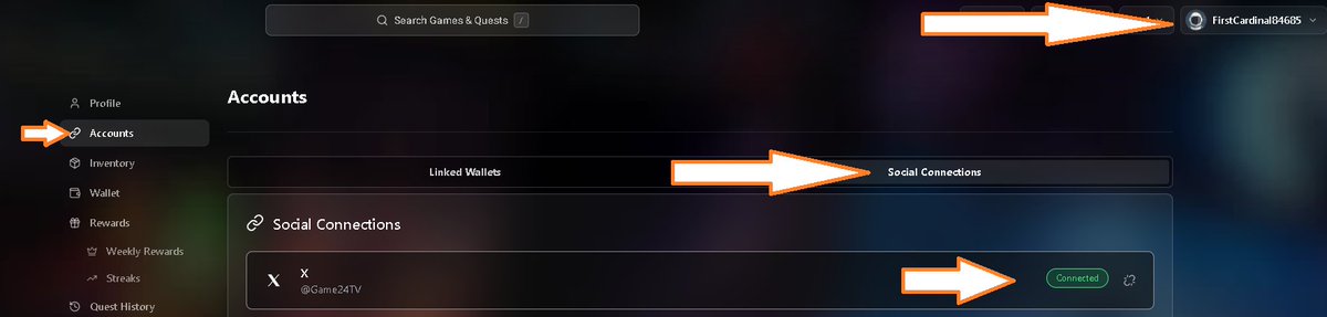 Game24TV's tweet photo. How to fix: Follow Mintory on X .
That didn't work.
Go back to the other tab and try again.
1-Open your X account >Settings >Security > Apps > Remove Immutable.  
2-Open your Immutable account > Accounts > Social Connetions >Unlink X. 

And Relink Your X on Immutable again. https://t.co/Wcw8WGjh6F