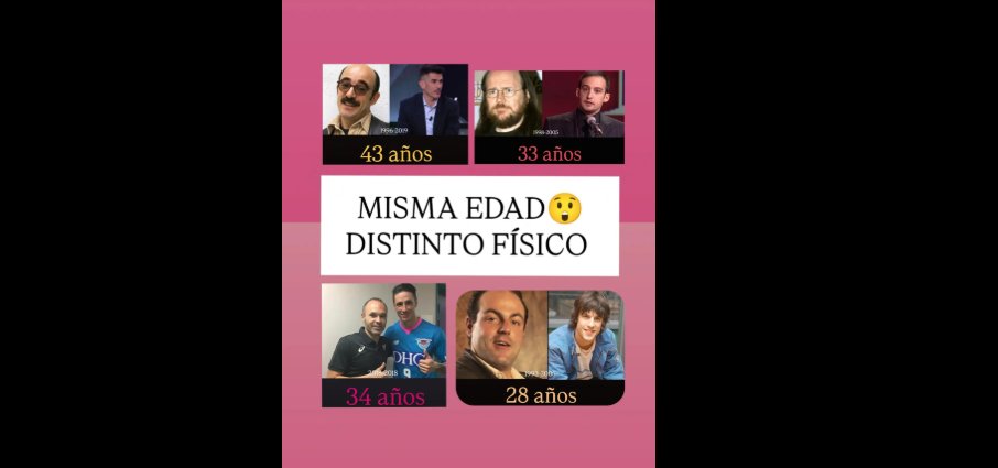 teleaudiencias's tweet photo. Famosos que sorprendentemente tenían la misma edad pero no lo parecía. https://t.co/3ue8jyiodJ https://t.co/9Ef3GcvSaD