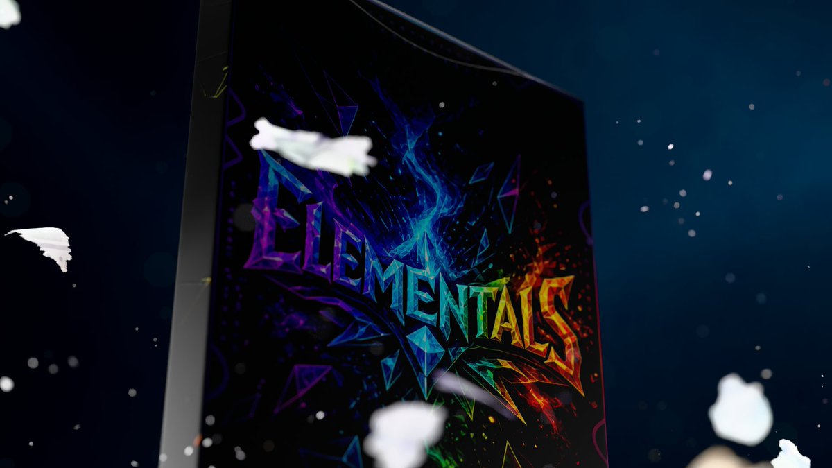 Silent_Swoop's tweet photo. Finally sharing one of my favourite personal projects.

Designed and visualised a concept trading card game called Elementals, from the packaging to the cinematic presentation.

Created in Blender.

Which shot is your favourite? https://t.co/VCoT5D9t4C