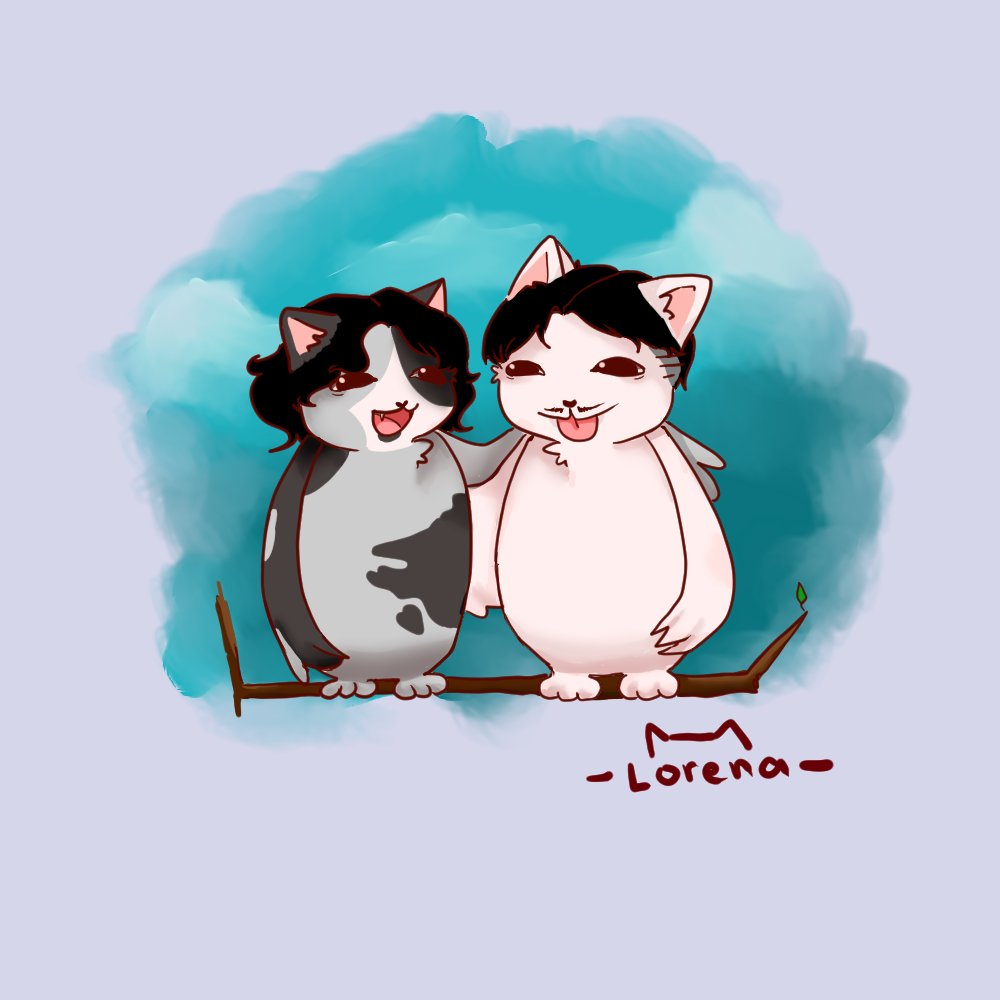 Tomas_Lorena8's tweet photo. Meowl! we both want revolution 

#meowl #art https://t.co/OPRV4pA3mB