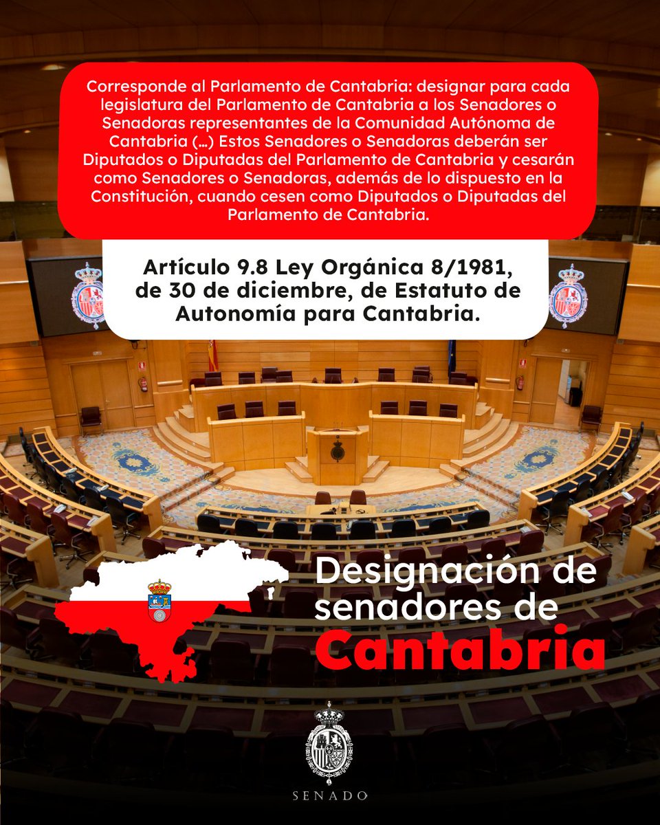 Senado de España tweet media