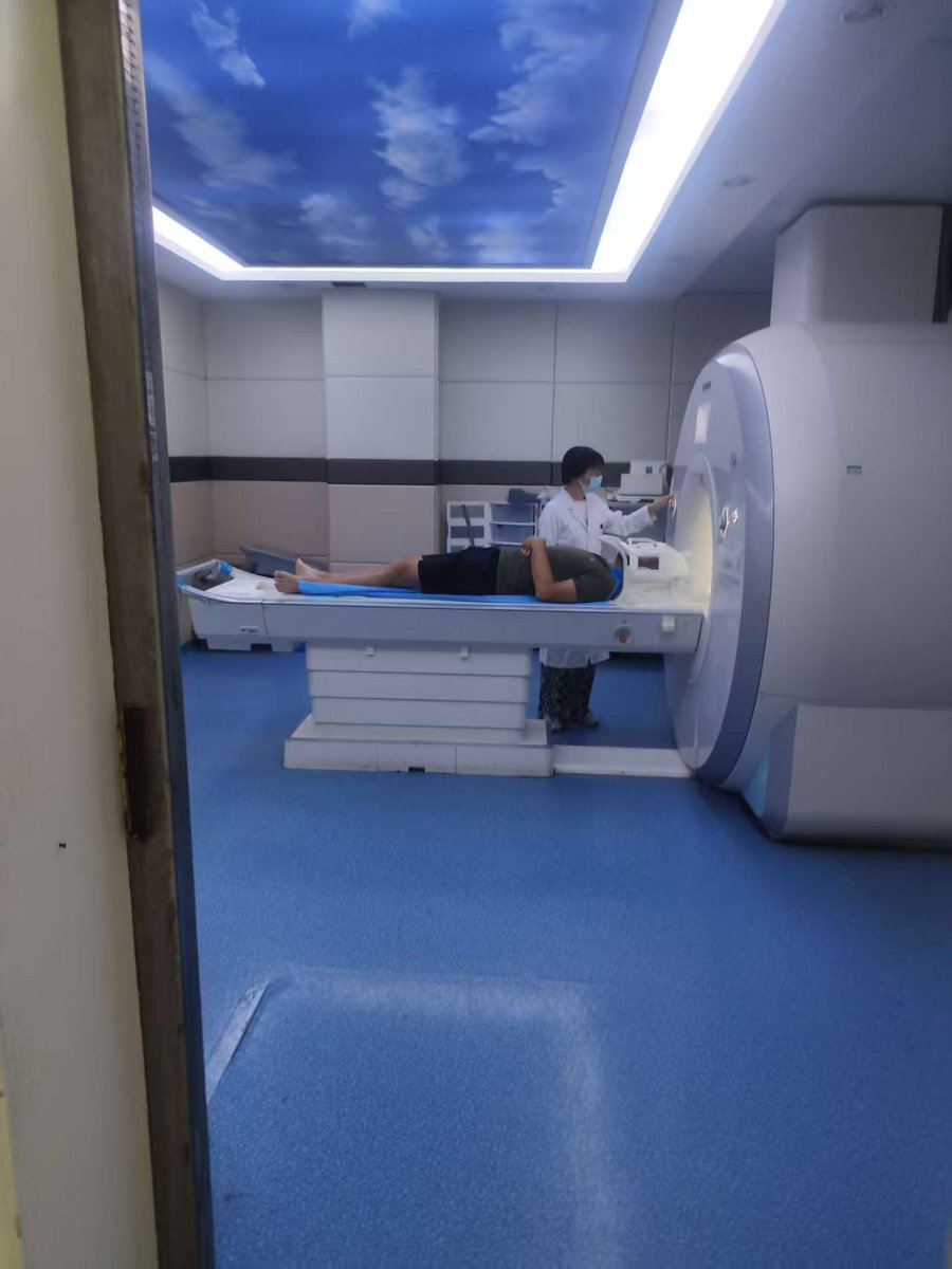 RnaudBertrand's tweet photo. It's day 22 of our Xinjiang RV roadtrip and today... I had to go to the hospital 😥

I felt lightheaded and had vertigo, in such a way that it might be dangerous for continued driving, so I figured I should see a doctor.

Which enabled me to visit yet another hospital in China. If I have one claim for a potential Guiness record it might be this one: I'm probably the one foreigner who's been - as a patient - to the most hospitals and clinics in China 😅. I think I've been to some in at least 20 provinces at this stage!

I went to Kashgar's number 1 hospital (literally the hospital's name), which is massive: 2,700 beds and 4,000 medical staff!

The experience was pretty standard, similar to what I describe in my article on the Chinese health system from earlier this year (https://t.co/8QnUoir2Xd) with two exceptions:
- Pretty much the entire staff was Uyghur 
- They had a special "foreigners channel" which not all hospitals have, although it's becoming more common to encourage medical tourism and serve tourists generally. I also went to a hospital in Harbin, Heilongjiang province, fairly recently and they too had a foreigner channel.

The service was astonishingly excellent: probably the best I've ever received in any hospital, ever, in China or elsewhere. 

They assigned me an English-speaking doctor named Memeti (which I understand is the Uyghur equivalent of Mohamed) as well as a nurse (both on the picture below 👇) who helped me navigate the entire experience. And not just in a "you can ask us questions if you want" way: they physically followed me and stayed with me during 3 hours as I was doing consultations and health tests! Never had that level of service anywhere!

The Chinese health system was characteristically efficient. In the space of 3 hours I had two consultations with specialists (a cardiologist and a neurologist) as well as 3 health tests: a MRI, an ECG and an ultrasound.

Total cost for all of this (I have zero insurance and pay everything out of pocket at the rack rate without any form of rebate): RMB 737 (roughly $108) - including RMB 463 for the MRI (see receipt) and RMB 230 for the ultrasound.

Overall result: I still don't know what I have, results of the tests and diagnosis later this afternoon (we need to go back to the hospital at 6pm) but don't worry about me, probably a small thing.