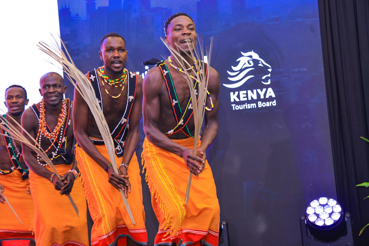 magicalkenya's tweet photo. The rhythm  and culture of Kenya's heritage in full motion, thanks to @Bomasofkenya!

#MKTE2026 #MagicalKenya #ExperienceWonder #TembeaKenya #HapaNiWapi #VisitKenya https://t.co/A28Nv9XmvO