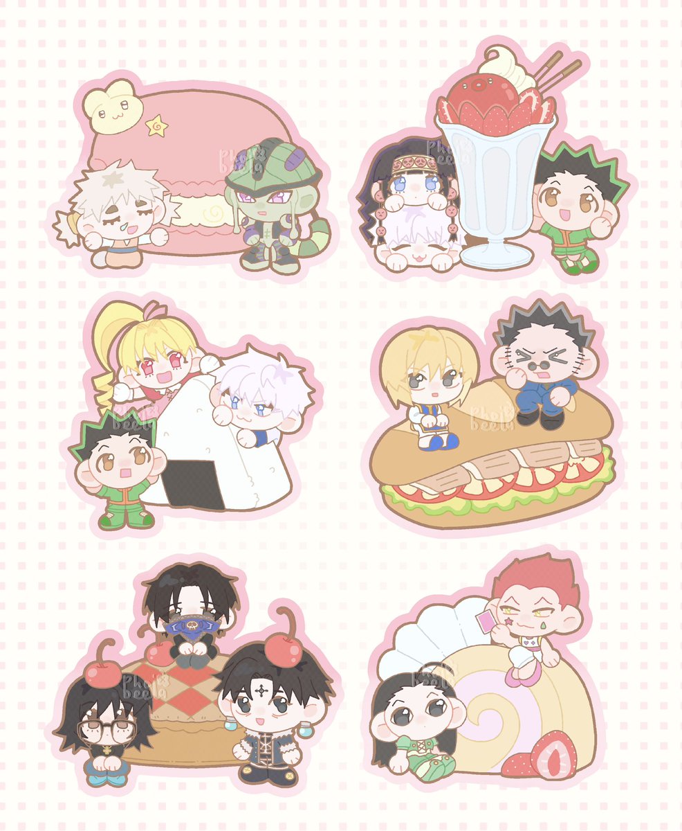 phoibeela's tweet photo. little treats!!! #hxh https://t.co/wWpRGeIgug