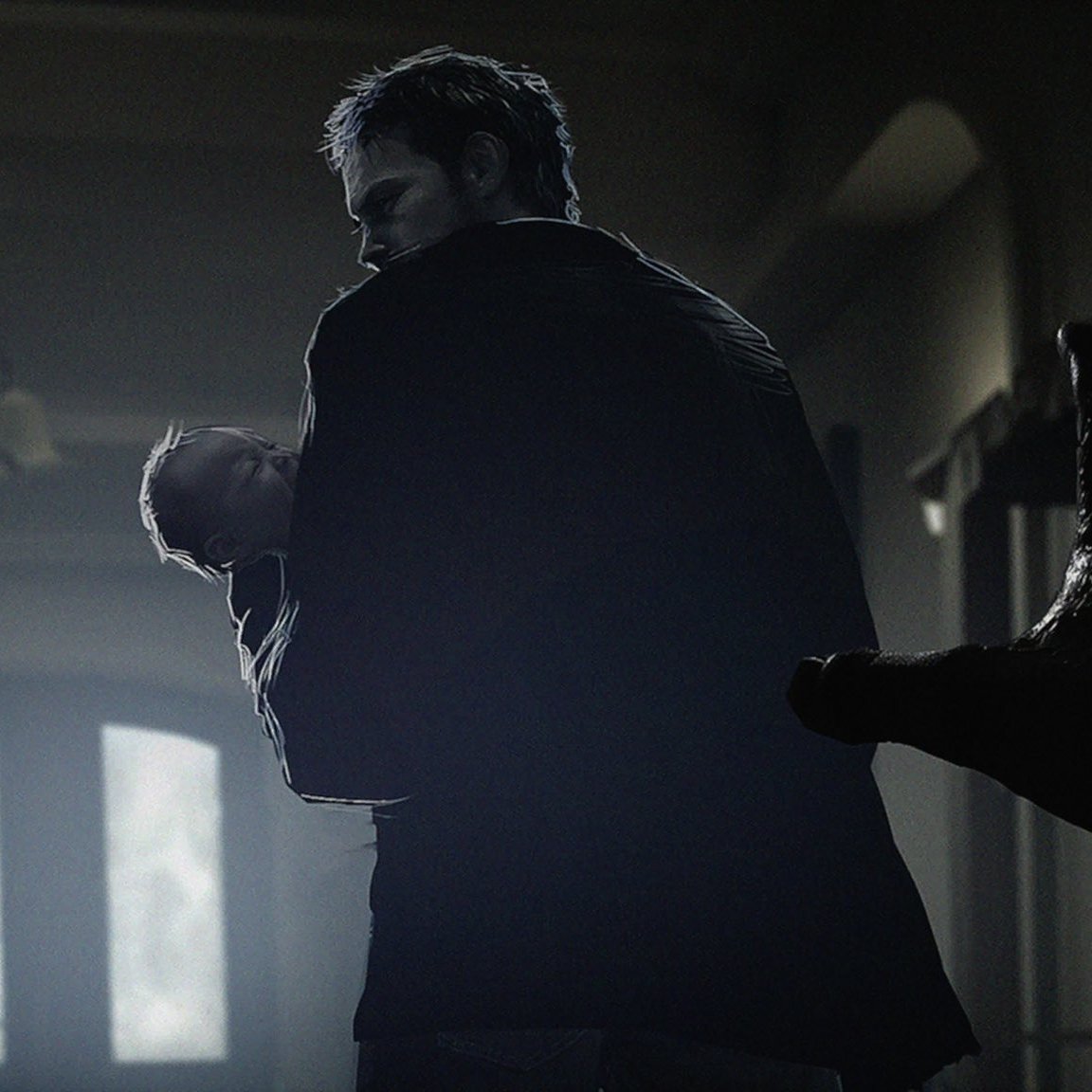 endraahhhh's tweet photo. so called "Alpha" code name.... acting like an Omega....... carrying a baby to his chest and all https://t.co/TzEvf2XpYr