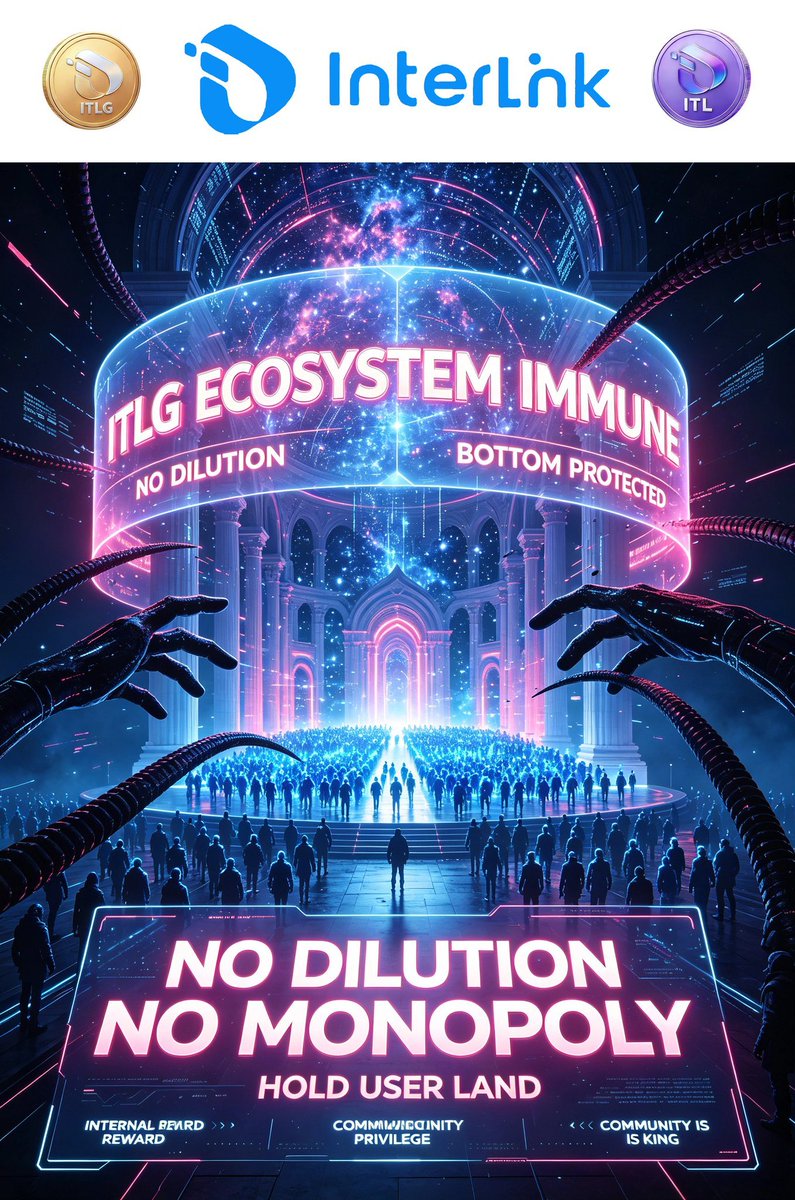 Gavin532453's tweet photo. ITLG holders have the power to filter quality projects — voting on which dApps and commercial tokens receive ecosystem resources. #InterLink #ITLG #ITL https://t.co/t7qeFmusyX