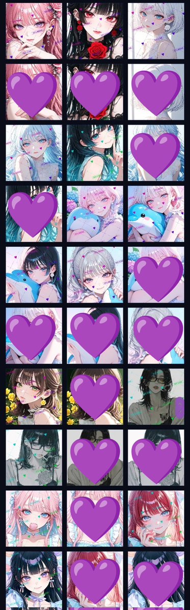 ea_bbs_aiart's tweet photo. ※AIイラストです

販売中止してたイラスト達、ずっと持っとくのも勿体ないから再販しようかなって💦
1枚200pay(先払い)でお嫁に引き取れます🙂‍↕️
希望のイラストに️⭕️をつけて、DMまでご連絡下さい🙂‍↕️🙏

※💜で隠してるのは透過なしver.です。
お支払い確認後にお渡しさせて頂きます。 https://t.co/GbCeRiamPI