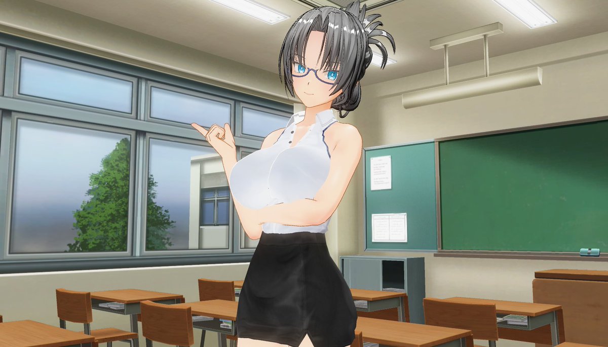 Ketouban's tweet photo. 教師スタイル
#com3d2 https://t.co/4IV1B03Uwi