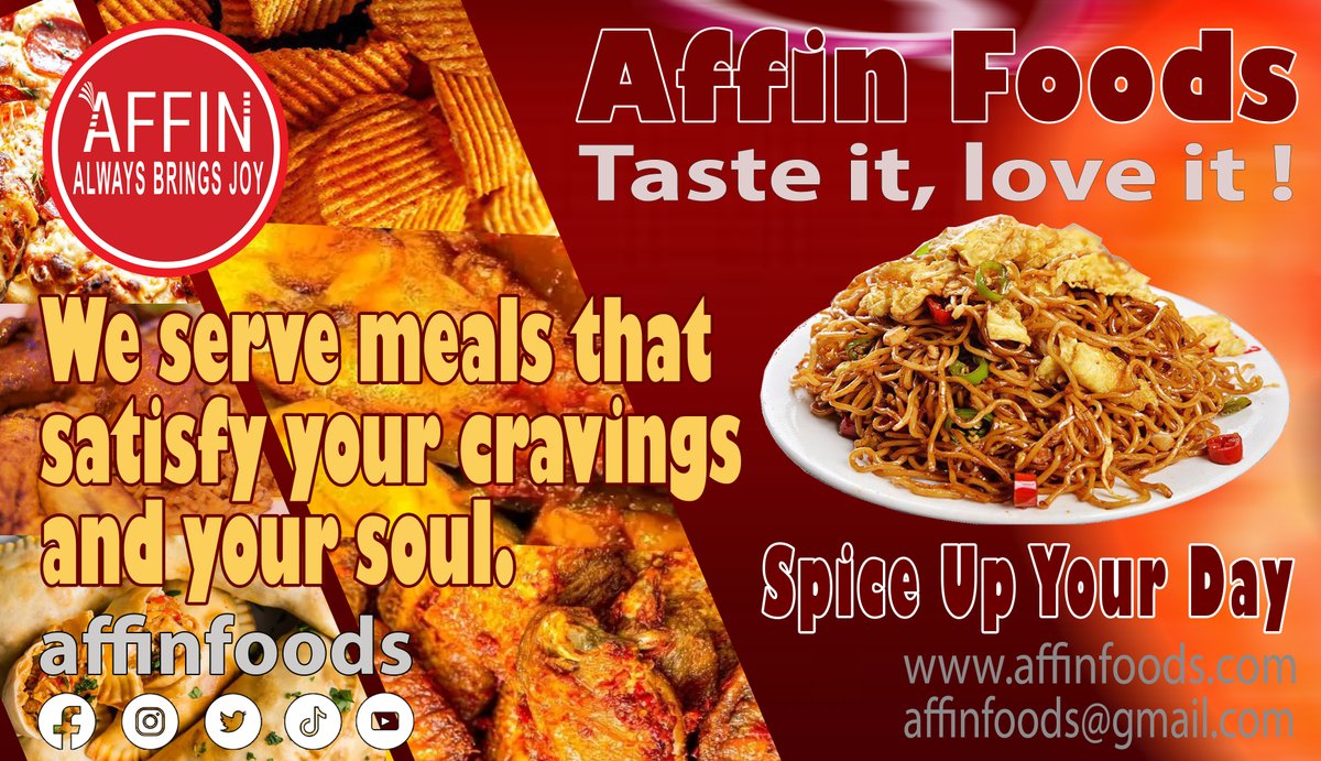 Affindoctors's tweet photo. Whether it's a quick bite or a family feast, Affin Foods adds the perfect touch to every occasion.
#affinfoods #foodforall #mealmoments #homeflavors #cookshareenjoy #foodmadefresh #tastequality https://t.co/vARIqK2Qdk