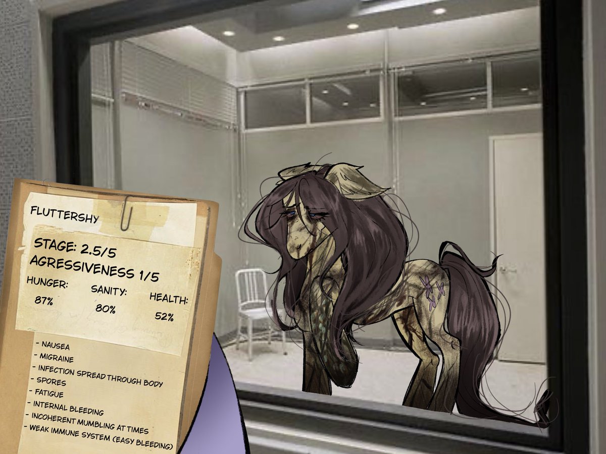 Starriezis's tweet photo. Throwback to 2024 My Little Pony infection AU’s #mlp #mlpinfection #AU https://t.co/QXZ1xBIotZ