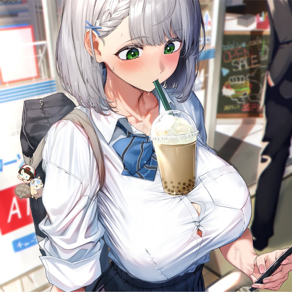 Danntyo__'s tweet photo. ..　..　..　📱✨️

 #なりきりさんと繋がりたい  #赤い再生ボタンなりきりさんと繋がりたい

（　すまほたたた 、 あちあち た゛んちょ 、 夏も お友達 募集中  𓂃𖡼.*ﾟ ）

 ︎︎ ︎︎（　みるくてぃ　おいち　。♥　） https://t.co/r06GfxoWhS