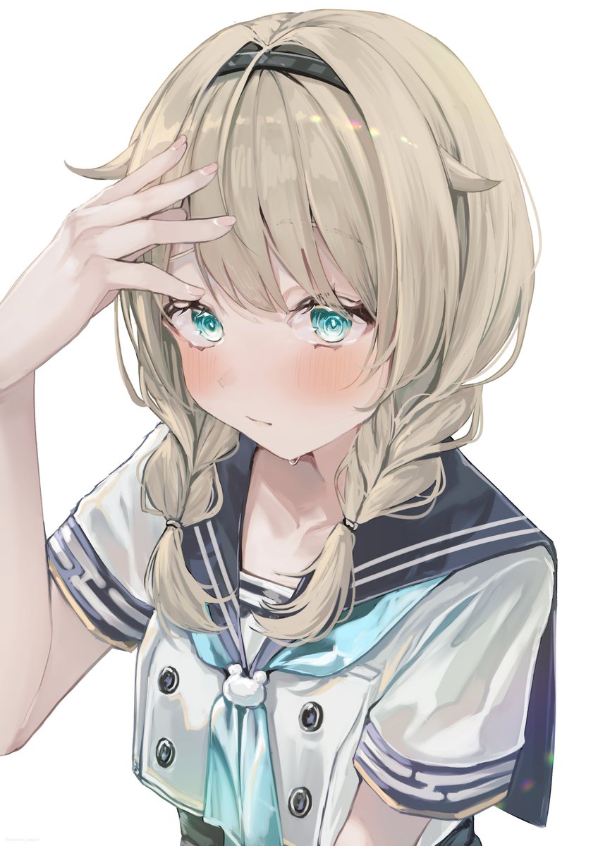 yuzuno_wagiri's tweet photo. #いろはにも絵を
🍃​（前髪、変じゃないかな…？） https://t.co/PVGrWUjkHf