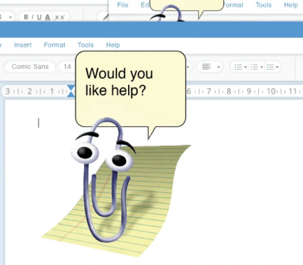 JTaurus19's tweet photo. Sometimes tech moves in spirals. OpenAI’s latest update gave me a little pet companion, and suddenly I’m thinking about Clippy again. 📎 https://t.co/igzgH4wV8q