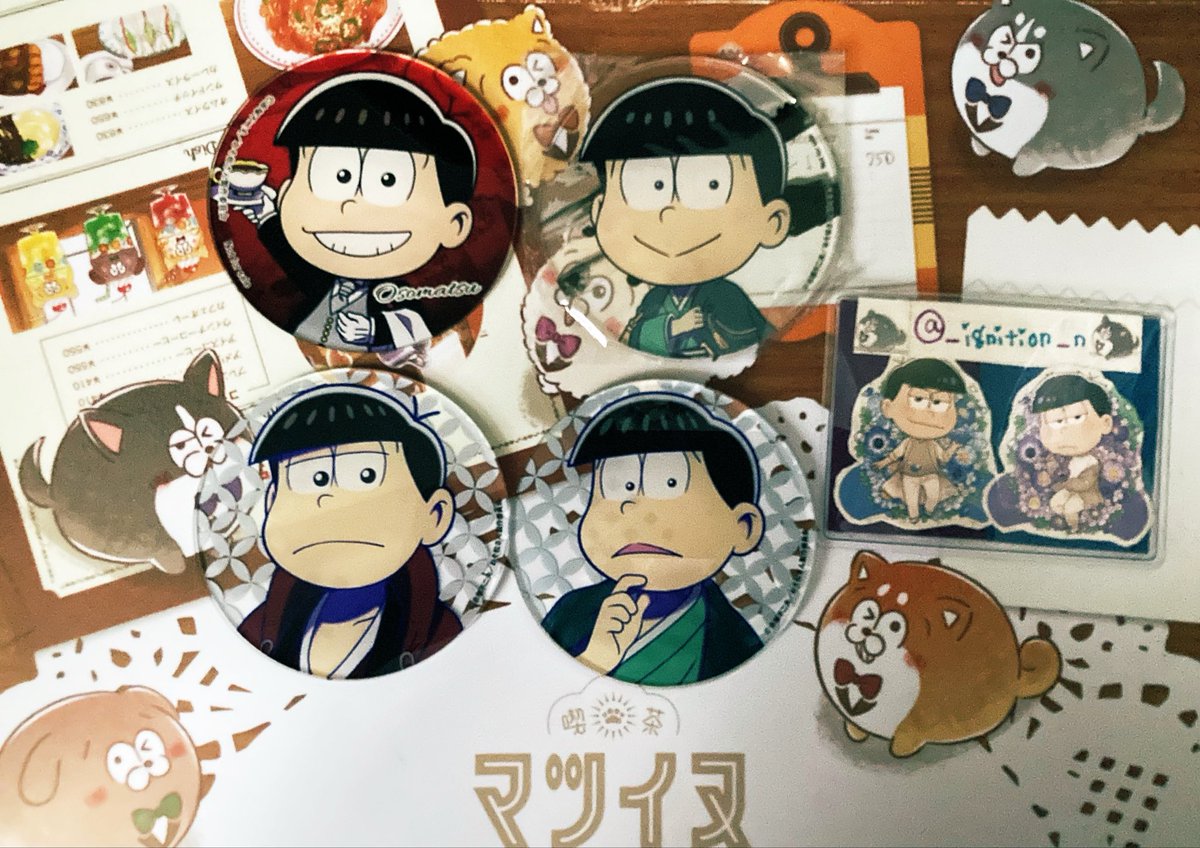_ignition_n's tweet photo. 【交換】おそ松さん オシアド 予約特典 アクリルコースター 

譲→画像①.②おそ松.チョロ松.十四松

求→画像③後半予約特典.ドリンク特典/カラ松.一松/描き下ろしアクリルコースター/一松＞チョロ松

都内お手渡し、郵送も可能です。難しいかと思いますが、ご縁がありましたら宜しくお願い致します🙇‍♀️ https://t.co/fsTs8LyOhr