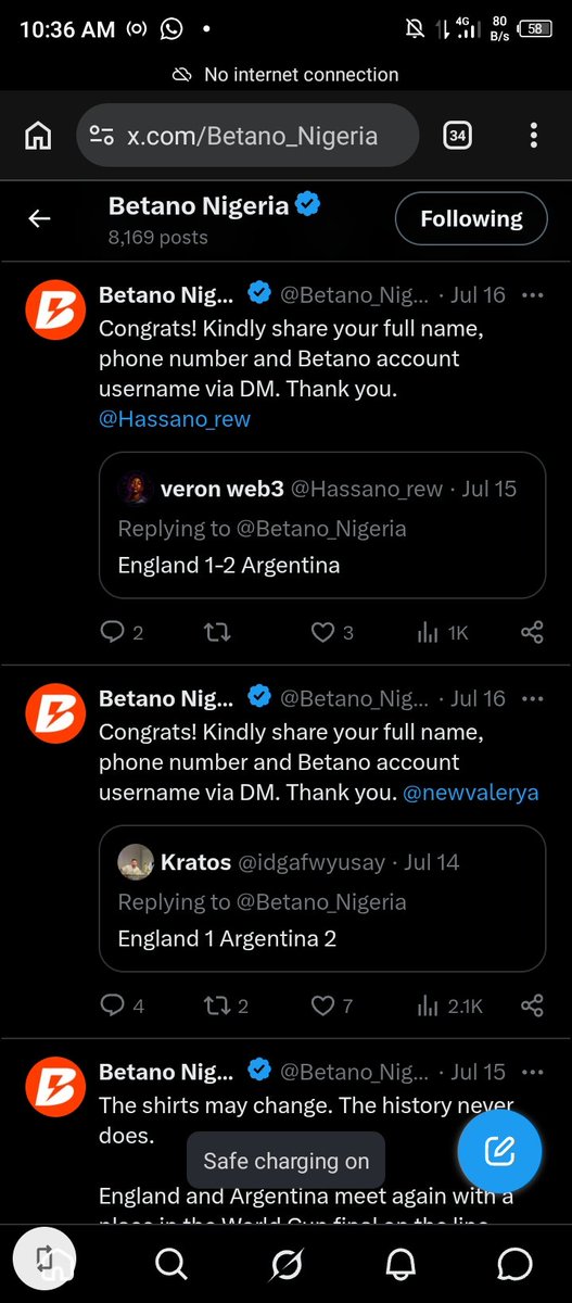 Hassano_rew's tweet photo. @Betano_Nigeria they're fishy and scammy don't even bother, they'll stress the hell out of you into giving me up https://t.co/hhPViFeaH7