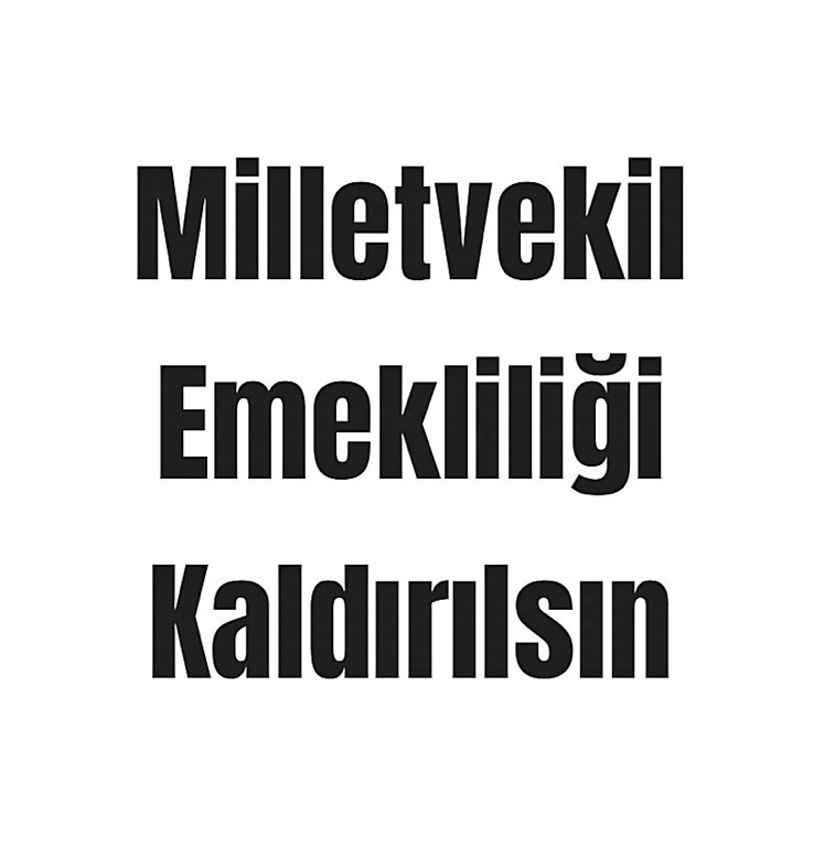 ataturkcuperson's tweet photo. Milletvekili emekliliği kaldırılsın.

#EmekliyiOyalamaHakkınıVer https://t.co/FQvWveQfFH