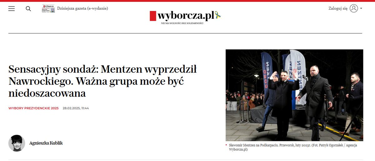 sjkaleta's tweet photo. Wieszczenie przez Konfederację końca PiS co kilka miesięcy najlepiej obrazuje spin o mijance z Karolem Nawrockim suflowany przez tuskowe media w lutym i marcu 2025 roku, co chętnie zresztą cała Konfederacja wówczas podchwyciła.

Wyborcy prawicy nie oczekują wzajemnego zwalczania siebie, ale zwalczania fatalnego rządu Tuska. Myślałem, że przekonał się Pan o tym kiedy zobaczył komentarze swoich wyborców po piwie z Trzaskowskim i Sikorskim.