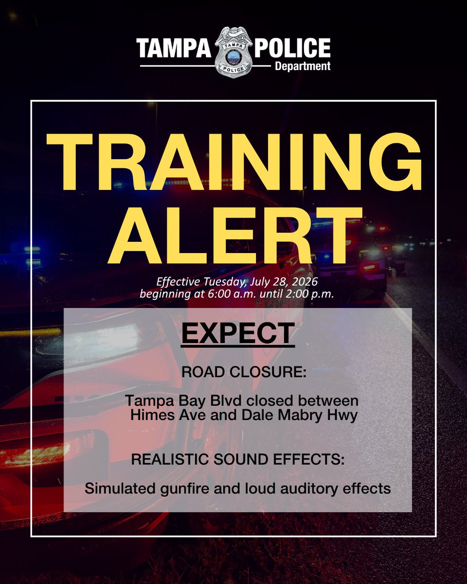 Tampa Police Department tweet media