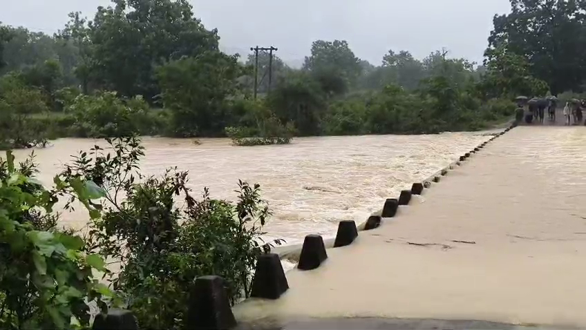 otvkhabar's tweet photo. #ବ୍ରିଜ୍_ଉପରେ_୫_ଫୁଟ୍_ପାଣି
-ତେଲକୋଇ: ସମାକୋଇ ନଦୀ ବ୍ରିଜ୍ ଉପରେ ୫ ଫୁଟ୍ର ବନ୍ୟା ଜଳ
-ତେଲକୋଇରୁ ଢେଙ୍କାନାଳ, ଅନୁଗୁଳ, କଟକକୁ ଯାତାୟାତ ପ୍ରଭାବିତ
-ବ୍ଲକ୍ କାର୍ଯ୍ୟାଳୟ ସହ ୧୦ଟି ପଞ୍ଚାୟତର ଯୋଗାଯୋଗ ବିଚ୍ଛିନ୍ନ
#Telkoi #SamakoiRiver #BridgeUnderWater #OTV https://t.co/5pJOsvFe91
