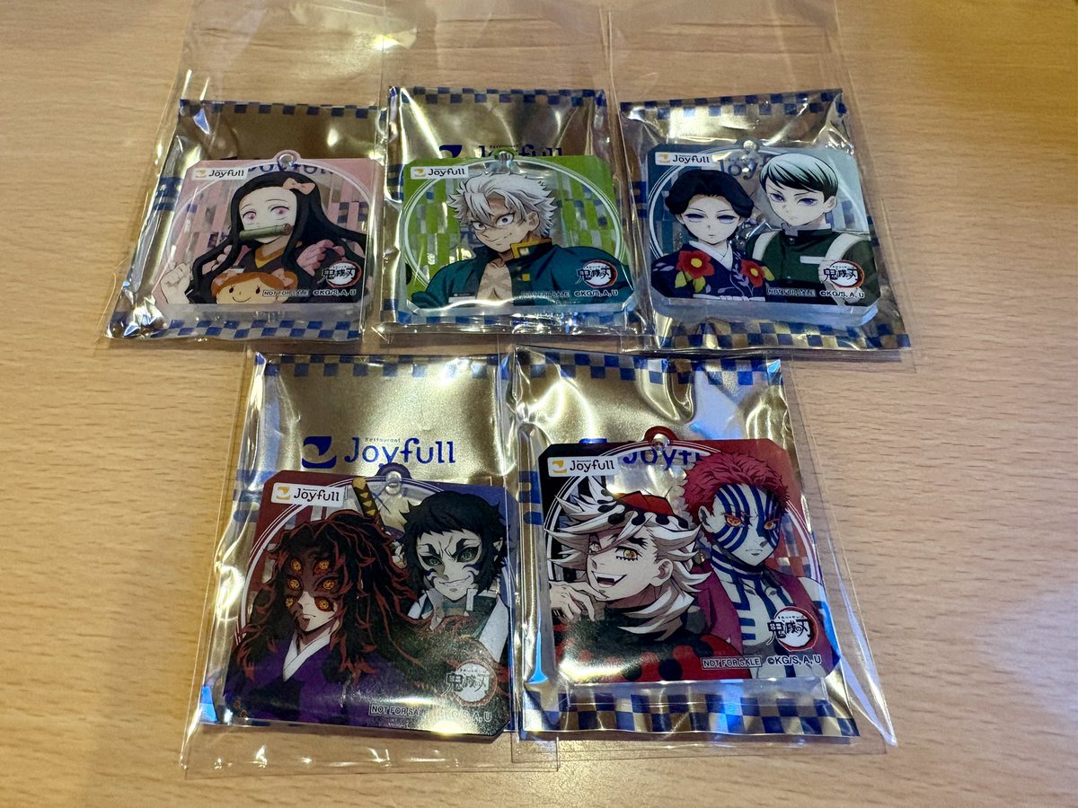 ariaikatsu's tweet photo. 【交換】鬼滅の刃 ジョイフル 特典 アクリルキーホルダー アクキー

譲: 禰󠄀豆子、実弥、珠世･愈史郎、黒死牟･獪岳、童磨･猗窩座

求: 宇髄、しのぶ

池袋手渡しor郵送
検索からもお気軽にお声かけ下さい https://t.co/bPMYHUEMVS