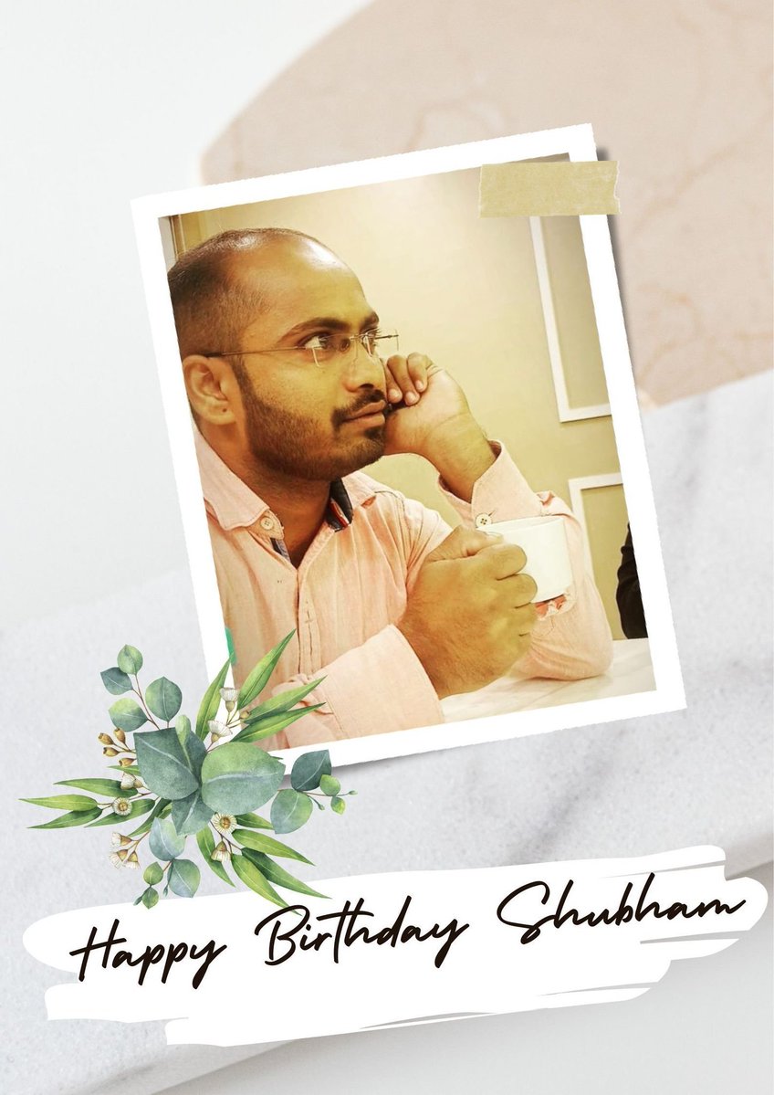 S4NDY07's tweet photo. @ShubhamJatalNcp
"वाढदिवसाच्या मनःपूर्वक शुभेच्छा शुभम. हसत रहा, जगत रहा, जिंकत रहा...💐❤🙌
#LongLive https://t.co/sWQ505yxku