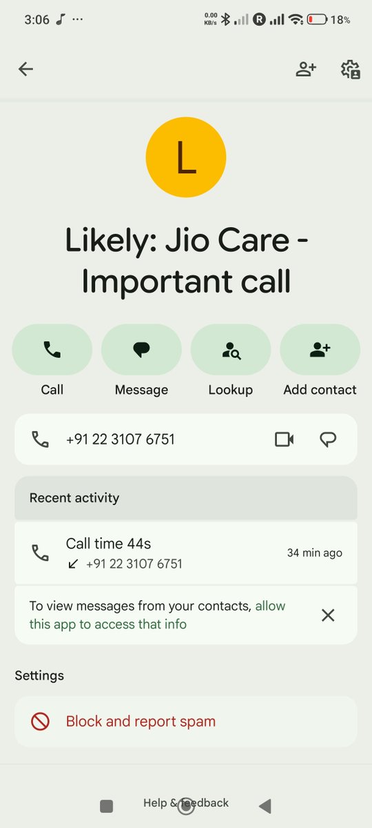 IshaanAakashJi's tweet photo. पहले नेटवर्क की समस्या के लिए 30 दिन का इंतज़ार, और अब ‘Important Call’ में 44 सेकंड तक एक ‘Hello’ भी नसीब नहीं हुआ। 😄 हम अपने पैसे से recharge कराते हैं, तो कम से कम सेवा भी उसी हिसाब की मिलनी चाहिए। @reliancejio @reliancejio @JioCare @TRAI @DoT_India https://t.co/fmYVSug10e