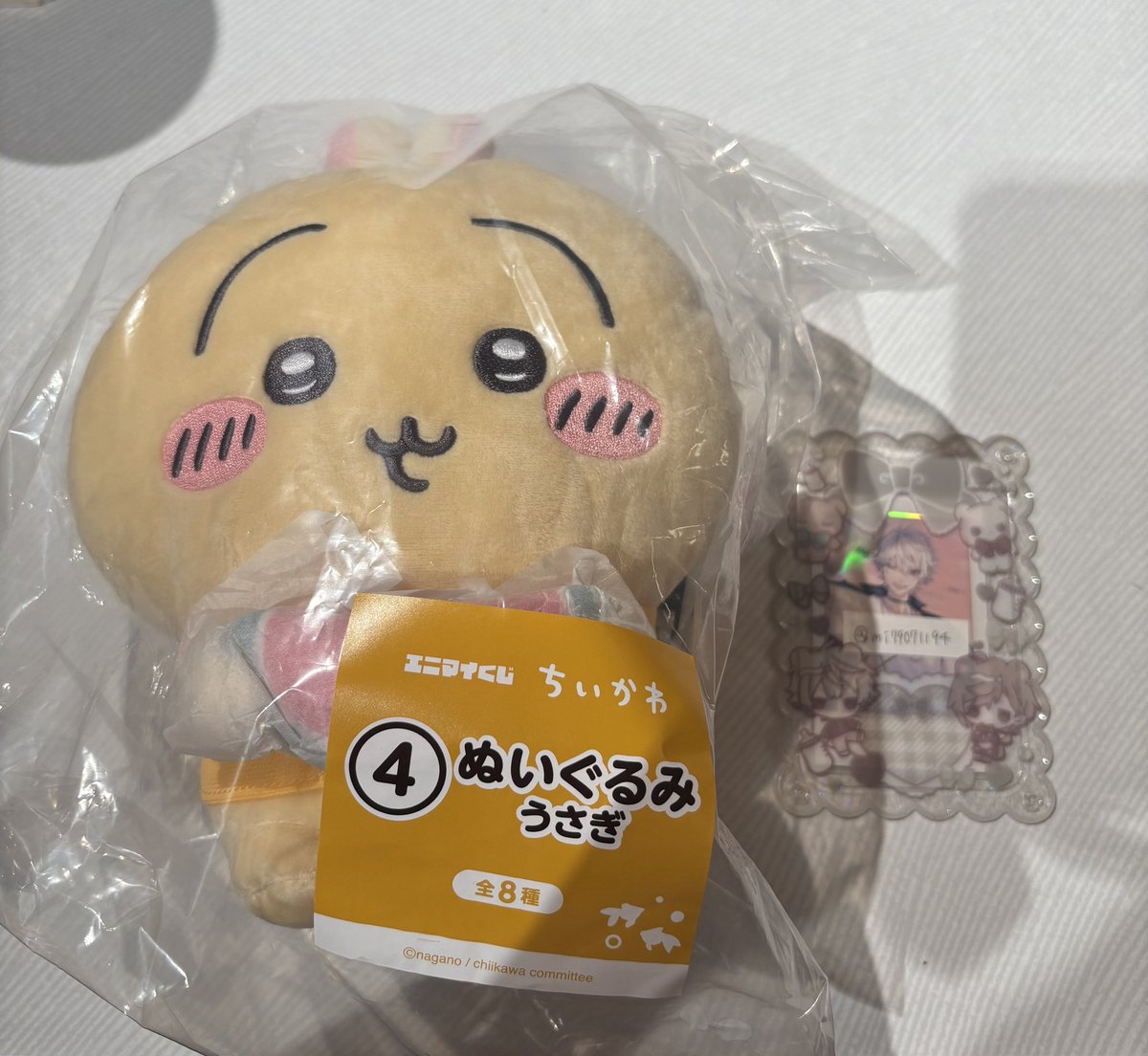 mi79071194's tweet photo. エニマイくじ ちいかわ 交換

譲▶︎うさぎ

求▶︎ハチワレ

検索からでもお気軽にお声かけください。
郵送での交換希望です。 https://t.co/C8Gego6dKE