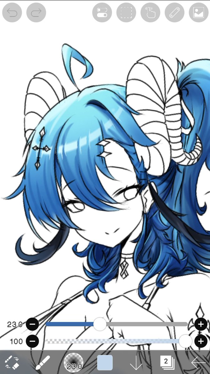 Tron2559's tweet photo. 制作途中ですが、どうかな…？

It's still in progress, but how does it look...?

#OC #art #digitalartㅤ https://t.co/DgyHEzEL3a