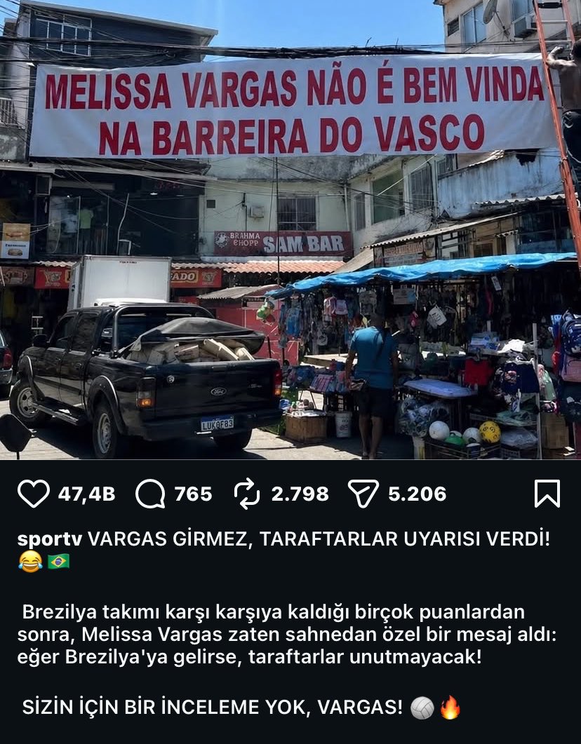 tlnygng's tweet photo. brezilya’nın en büyük haber kanallarından biri olan 7 milyonluk sportv hesabının vargas ile ilgili yaptığı paylaşıma bak yuhh https://t.co/WnvjaMISmp
