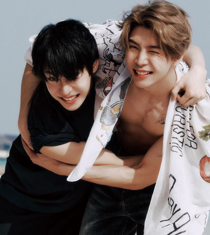 AboutMusicYT's tweet photo. NCT's Doyoung and Johnny for Allure Magazine, 2024. https://t.co/xyPrgVtwvE