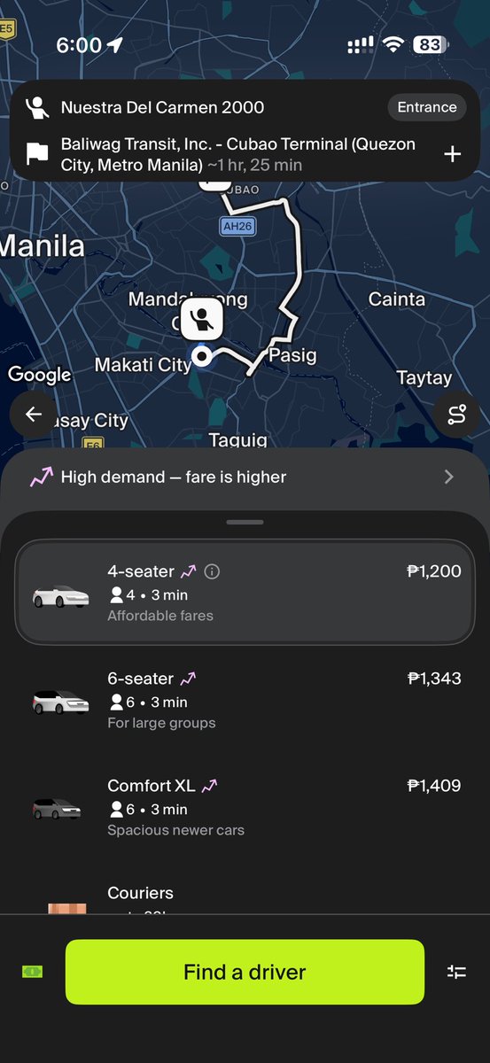 jaypizzacruz's tweet photo. OA bhie? @inDrive https://t.co/A3NtCXmaKd
