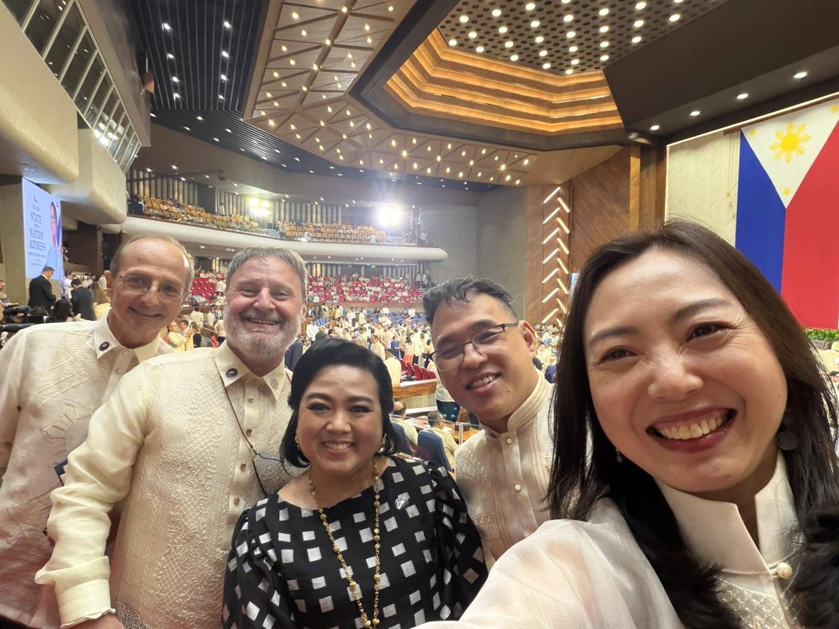 Kim_UNICEF's tweet photo. It was a privilege to attend #SONA2026. National priorities matter most when they improve children's lives. Safer schools, better nutrition, inclusive services, stronger protection systems, and disaster preparedness are all investments in our shared future. #ForEveryChild https://t.co/sVrT9KfHwO