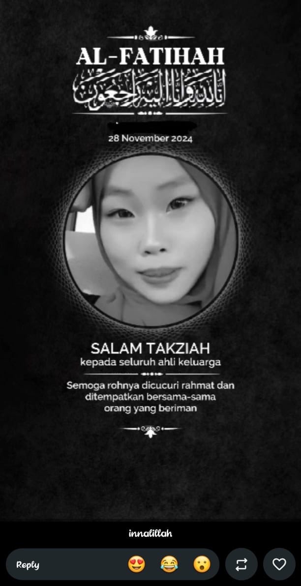 ekstensialsial's tweet photo. Kalau tak ada keadilan, nanti mesti ada yang repeat.

Mesti

Mana kau nak lari? Kau duduk je la dalam estet tu diam2.

Sial punya pembunuh. https://t.co/Xxt8vPU7IC