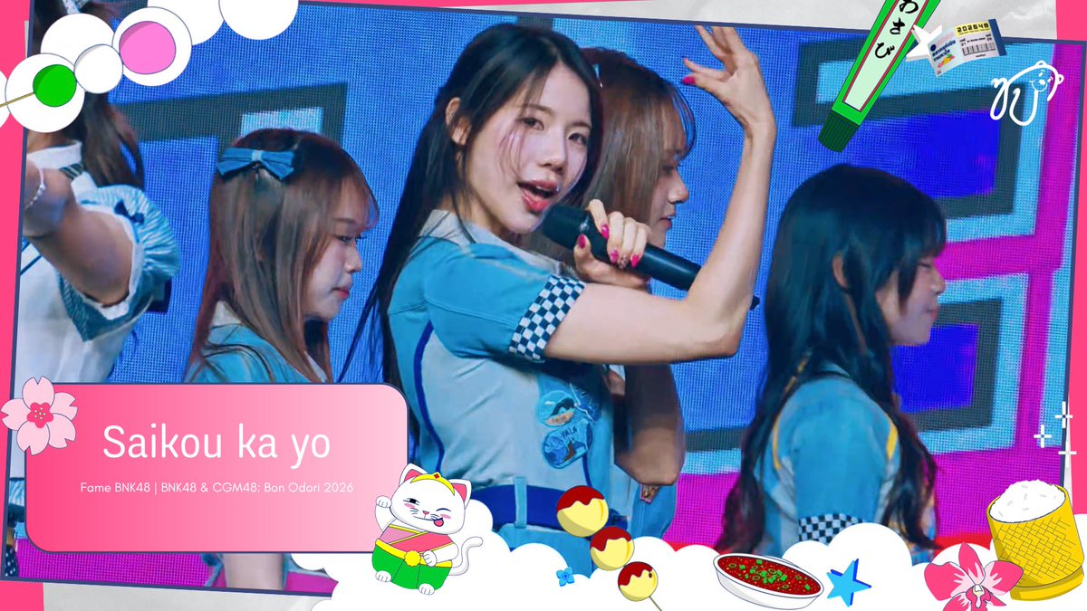 _ssbgallery's tweet photo. [🎏㊗️] 260726 BNK48 &amp; CGM48: Bon Odori 2026 

Ponytail(Luksorn): https://t.co/NdN2wdJQVJ
Saikou(Fame): https://t.co/tOzUx6IxfM
Baby(Lewlew): https://t.co/9Cp3L8N3X4

#LuksornBNK48 #FameBNK48 #LewlewCGM48 #BNK48 #CGM48 #BNK48CGM48BonOdori2026 https://t.co/T7eWlNgCF1